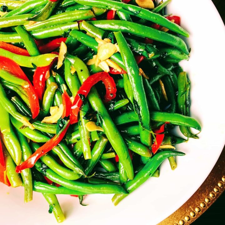 Cilantro Pepper Green Beans Recipe_top