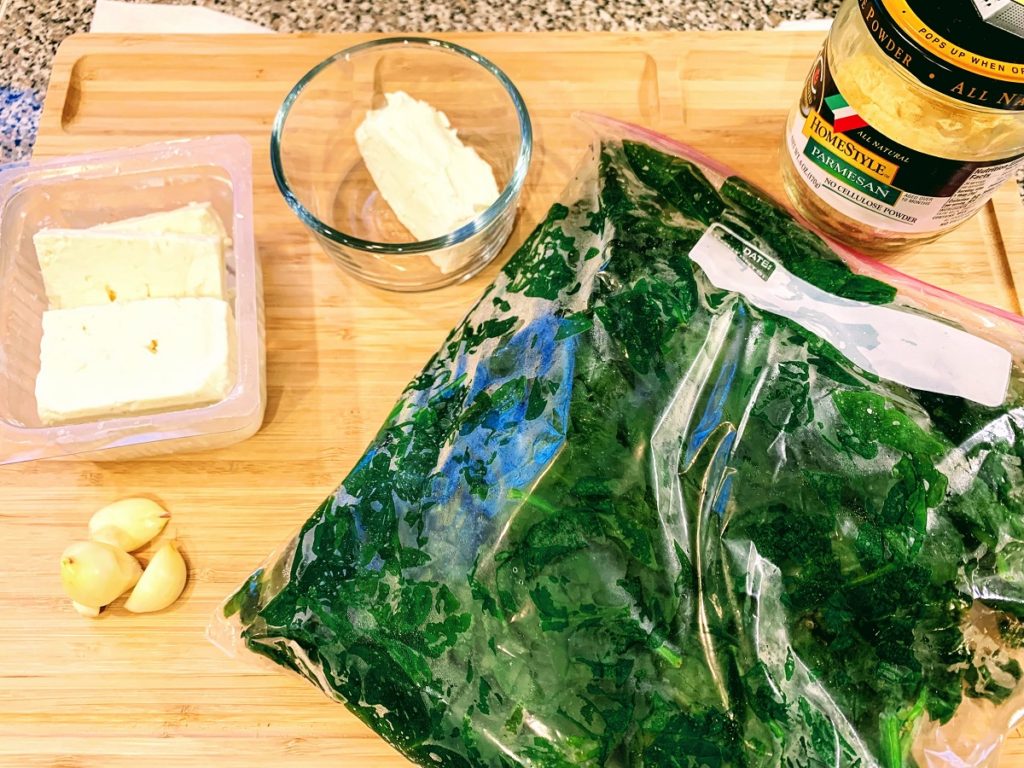 Pasta with Spinach Cream Cheese Sauce Quisine Queen B